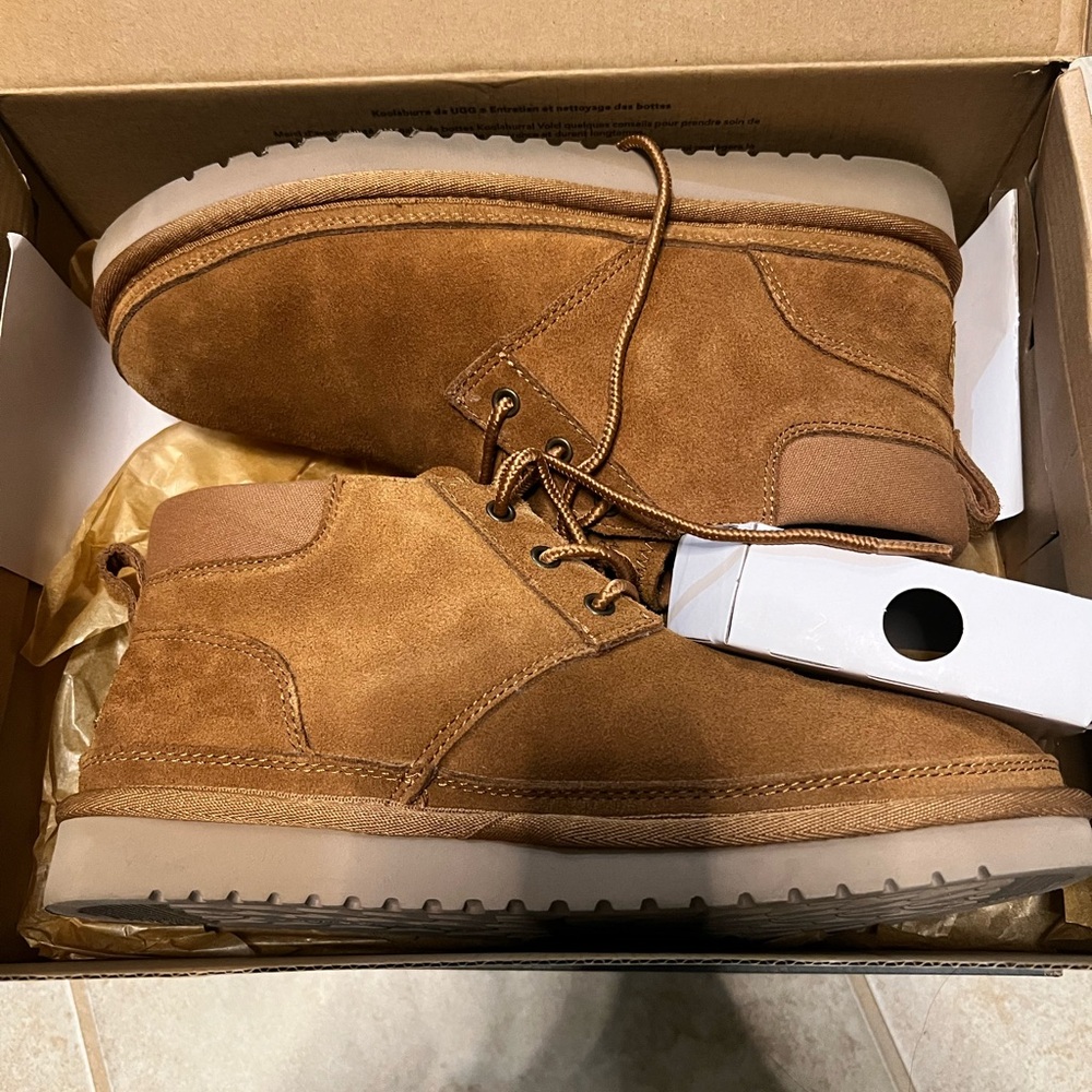 Women's Tan Suede Ankle Boots